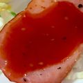 MULA's cooksnap of when they made お歳暮ハム消費！簡単美味しいハムステーキ.