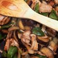 イオス's cooksnap of when they made ナス.ピーマン.豚肉のオイスター炒め.