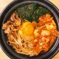 パンツは四角くない's cooksnap of when they made 1人キムチ鍋☆うどん入り.