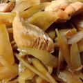 ウキウキランラン's cooksnap of when they made きんぴらごぼう＊鶏肉入り.