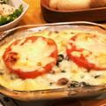 moonverry's cooksnap of when they made リメイク！余ったお好み焼き生地でグラタン.