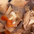 koakoa2325's cooksnap of when they made あったか冬のご馳走♡ブリのアラの粕汁.