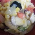 AiYuKE's cooksnap of when they made クリームコーン缶と冷凍カボチャのシチュー.