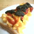 ねっちゃんっ's cooksnap of when they made 卵たっぷり！トースト.
