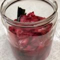 ☆すぬぴっぴ☆'s cooksnap of when they made 赤大根の甘酢漬け.