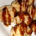 くいむし's cooksnap of when they made たこ焼き　お好み焼粉でBRUNO1回分.