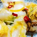 ママぶた's cooksnap of when they made タッパーでもできちゃう♪白菜の浅漬け.