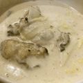 クックA1LEEI☆'s cooksnap of when they made 白菜とカキのミルク煮.