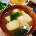 シルバニア's cooksnap of when they made じゃがいもとわかめと豆腐のお味噌汁.