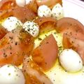 たべのんちゃん's cooksnap of when they made 切って盛るだけの簡単カプレーゼ♪.