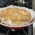 クックQKZ6IN☆'s cooksnap of when they made 生りんごの卵なしアップルケーキ.