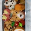手抜き手間抜き母さん's cooksnap of when they made キャラ弁☆たれ耳の犬おむすび.