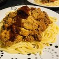 双子ボーイズのママ☆'s cooksnap of when they made 郷土の味～老舗洋食店のスパカツ！.