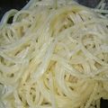 kkll0000's cooksnap of when they made 簡単ランチ♪明太子を使わない明太子パスタ.