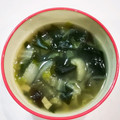 ぐりこ♪♪♪'s cooksnap of when they made 茄子と卵のわかめスープ.