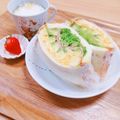 Mei＊☆'s cooksnap of when they made アボカドでガッツリ★ボリュームサンド.