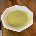 YuMy84's cooksnap of when they made 腸活♡グリーンピースの冷製スープ.