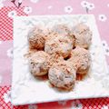 ♡ここはな♡'s cooksnap of when they made メープルシロップのきなこ棒 (きなこ玉).