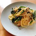 クックゆ〜ほキッチン's cooksnap of when they made 超簡単☆ほうれん草のクリームパスタ♡.