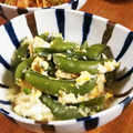 低カロ探検隊's cooksnap of when they made スナップエンドウの卵とじ.