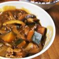 低カロ探検隊's cooksnap of when they made ほっくりかぼちゃとキノコのカレー.