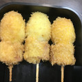 240915's cooksnap of when they made うずらの卵と魚肉ソーセージのフライ串.
