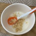 ボブ♪'s cooksnap of when they made 離乳食初期＊簡単きな粉粥.