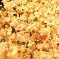 meow-meow's cooksnap of when they made パラパラニンニク鶏皮チャーハン.