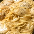 mahalofk's cooksnap of when they made 簡単ホワイトソースで鶏モモ肉のクリーム煮.