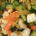 ひぃちゃんひー's cooksnap of when they made いかとエビと野菜のあっさり塩炒め.