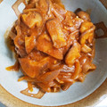 ママこうぺん's cooksnap of when they made 玉ねぎときのこの煮込みハンバーグソース.
