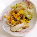 イノビー's cooksnap of when they made 混ぜるだけで簡単！レタスのコーンサラダ.