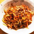 RIKAっち☆'s cooksnap of when they made 大根の皮のきんぴら.