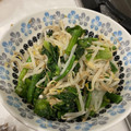 ティナちん♡'s cooksnap of when they made レンジで簡単♡ほうれん草ともやしのナムル.