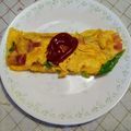 クッカーまさおちゃん's cooksnap of when they made 玉子焼き器でスパニッシュオムレツ♪.