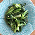 yumirinka's cooksnap of when they made 青菜(ターサイ)のオイスターソース炒め.