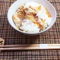 horseland's cooksnap of when they made こぎつねごはん 【給食】 こども向.