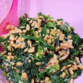 yuki_co's cooksnap of when they made ほうれん草とひきわり納豆の和え物.