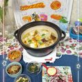 sakuraロゼット's cooksnap of when they made きのこと鶏肉の満腹お餅鍋.