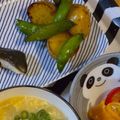 mama・×・'s cooksnap of when they made 新じゃがとスナップえんどうの甘辛バター煮.