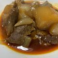 プクプクちゃん☆'s cooksnap of when they made 牛スジ＆大根 ♪ 圧力 ♪ 煮込み.