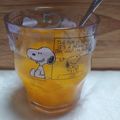 お菓子好きな中学生's cooksnap of when they made しゅわしゅわ！ 蜂蜜みかんソーダ☆*:..