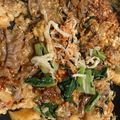 黒めんぼう's cooksnap of when they made フライパンで完結。石焼風プルコギビビンバ.