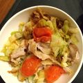 ♪もんちゃん♪'s cooksnap of when they made キャベツと豚肉のフライパン蒸し.