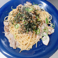 K0A9O0R8U♪'s cooksnap of when they made ☆にんにくマヨで旨！納豆と豚の和風パスタ.