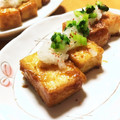 ありみりん♡'s cooksnap of when they made ＊厚揚げの甘辛＊おろし乗っけ＊.