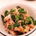 mami0303's cooksnap of when they made しいたけの炊き込みごはん♡.