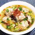 辰夫女子's cooksnap of when they made 白菜と鶏ダンゴの熱々スープ.