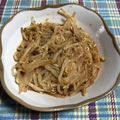 chi−ちゃん's cooksnap of when they made キムチの素deもやしのピリ辛和え✿.