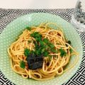 Bin55's cooksnap of when they made 牛ひき肉ときのこの和風パスタ.